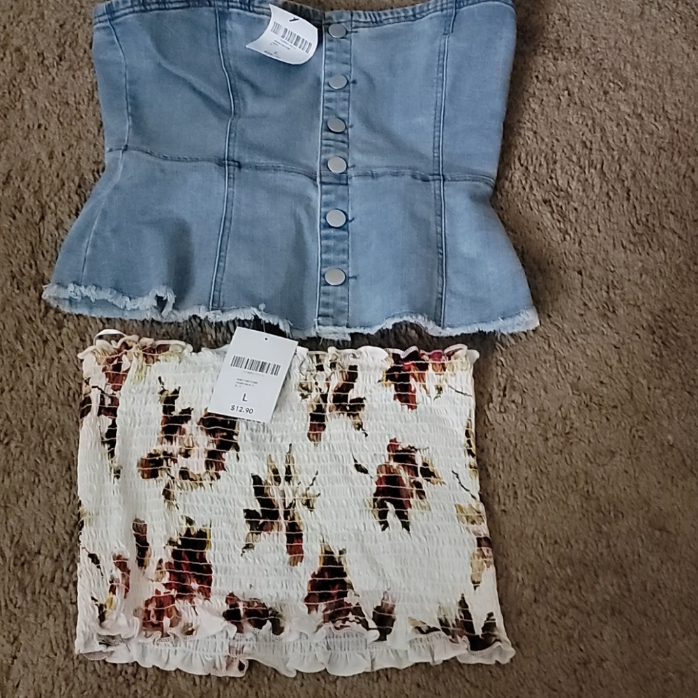 Forever 21 sleeveless tops NWT